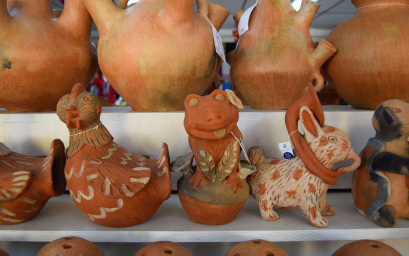 Artesanías en Oaxaca-Cerámica Sin Plomo-Animalitos