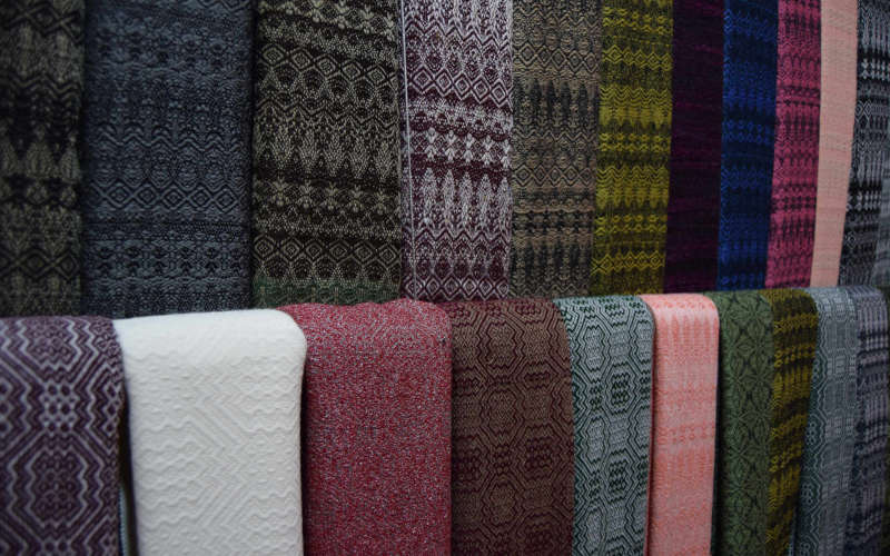 Artesanías en Oaxaca-Textiles de Algodón-Rebozos