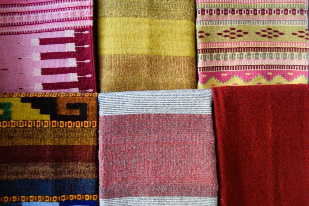 Artesanías en Oaxaca-Textiles de Lana