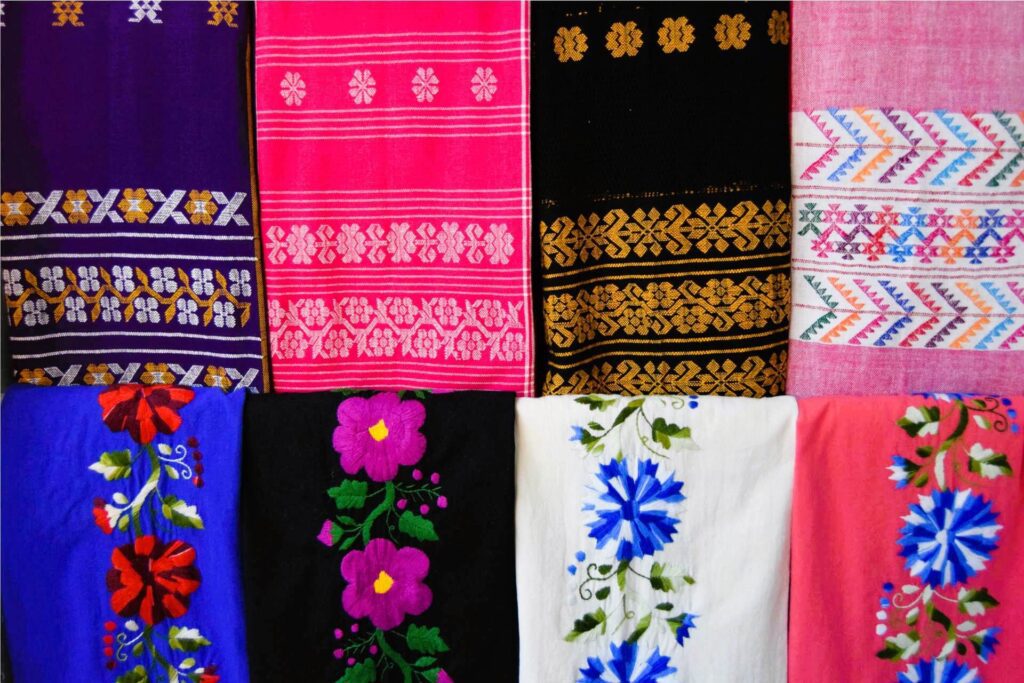 La Casa del Rebozo-Artesanías en Oaxaca-Textiles de Algodón